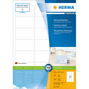 Etikett HERMA A4 63,5x38,1mm (100)