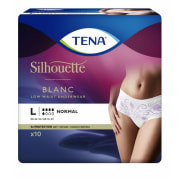 Bleie TENA Silhouette Normal LW Hvit L