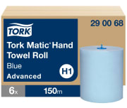 Håndtørk H1 Matic Advanced Soft blå 2l