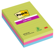 Notatblokk Post-it SS linjer 101x152 Ass