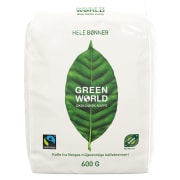 Kaffe Green World FT/øko bønner 600g