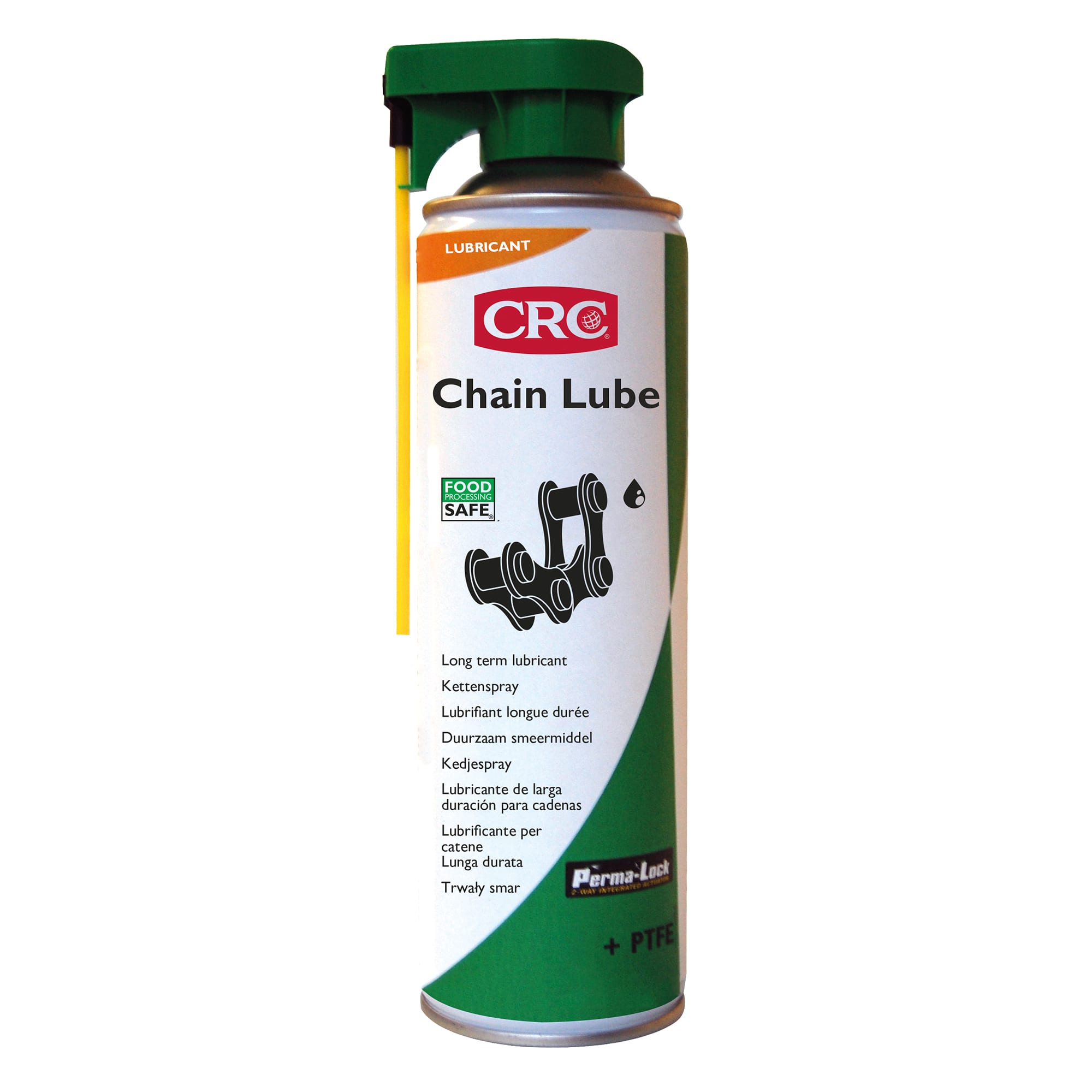 Smøreolje CRC Chain Lube + PTFE 500ml Maske Dyktige fagfolk smarte