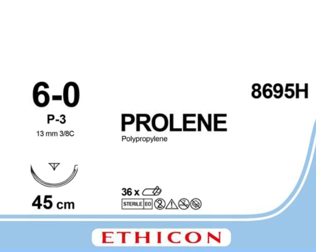 Sutur Prolene 6-0 P-3 45cm