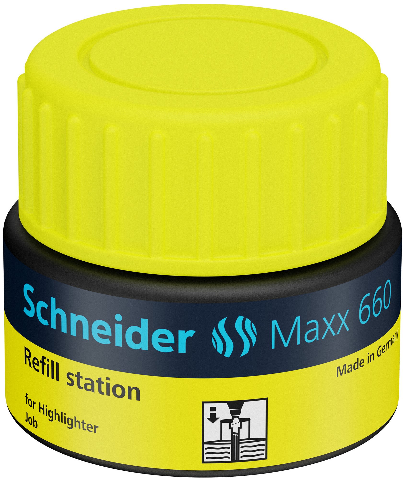 Textmarker refill Schneider 30ml gul Maske | Dyktige fagfolk - smarte ...