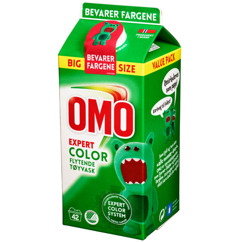 Tøyvask OMO Expert Color 1,5l Maske | Dyktige fagfolk - smarte løsninger