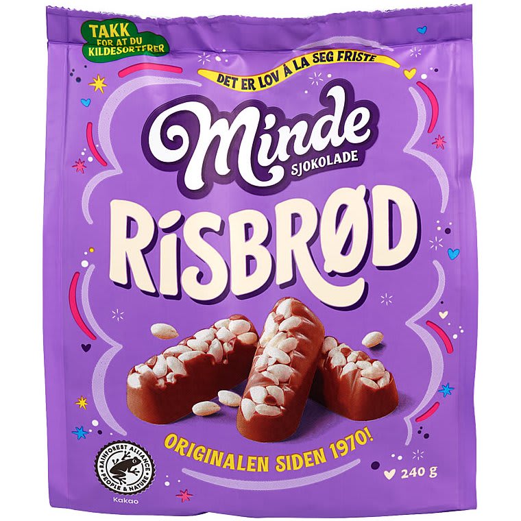 Minde risbrød 240g Maske | Dyktige fagfolk - smarte løsninger