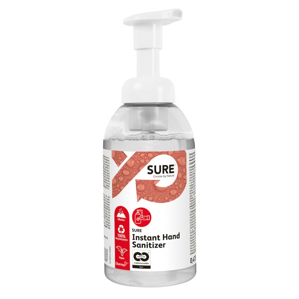 Desinfeksjon hånd SURE Instant 475ml Maske | Dyktige fagfolk - smarte ...