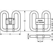 Kompaktlysrør CFL 16W/827 GR8