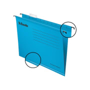Hengemappe Esselte Classic folio blå