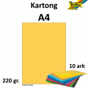 Kartong A4 220g matt gull