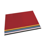 Tegnepapir A4 130g ass. farger 50pk