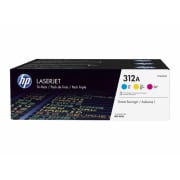 Toner HP 312A Tri-Pack CYM