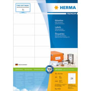 Etikett HERMA A4 70x36mm (100)