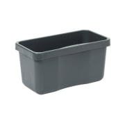 Moppeboks 25cm Uniq grå