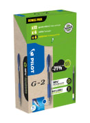 Rollerpenn G2 Blå 0,7 GREENPACK 12+12