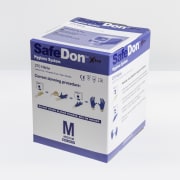 Hanske Latex Safedon 240mm S klar