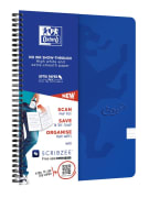 Notatbok Oxford Touch A4 linjer blå