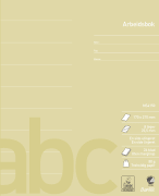 Arbeidsbok 17x21 ulinj/8 linjer 23,5mm