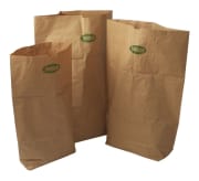 Avfallssekk papir 1lag 160L våtsterk