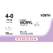 Sutur Vicryl 4-0 FS-2 70cm Lilla