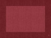 Bordbrikke Bio D-cel Linnea vinrød