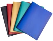 Presentasjonsmappe A4 20 lommer ass.