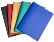 Presentasjonsmappe A4 40 lommer ass.