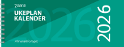 Ukeplankalender spiral 2026