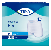 Truse TENA Fix hvit m/ben M