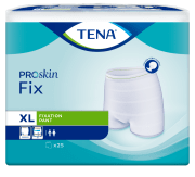 Truse TENA Fix hvit m/benXL