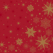 Serv. Dunilin 40cm Stargazing Red