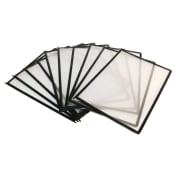 Displaylommer Quickload A5 Sort