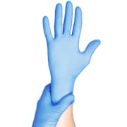 Hanske nitril Worksafe Classic+ blå M