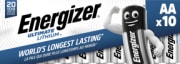 Batteri Energizer Lithium AA 10pk