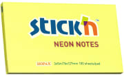 Notatblokk Stick'n 76x127 gul