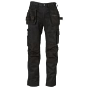 Bukse Håndverker stretch Sort strl C54