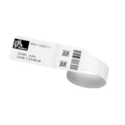 Armbånd Zebra Z-band 25,4x201,6mm hvit