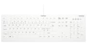 Tastatur AK Hygiene FS hvit kablet
