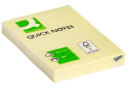 Notatblokk Q-Connect 51x76 gul