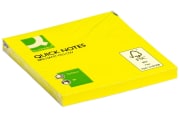 Notatblokk Q-Connect 76x76 gul