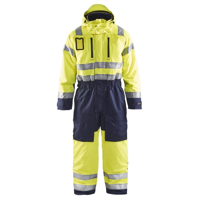Kjeledress vinter KL.3 m.blå/gul D104