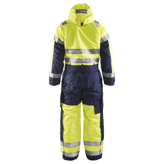 Kjeledress vinter KL.3 m.blå/gul D104 - slideshow 1