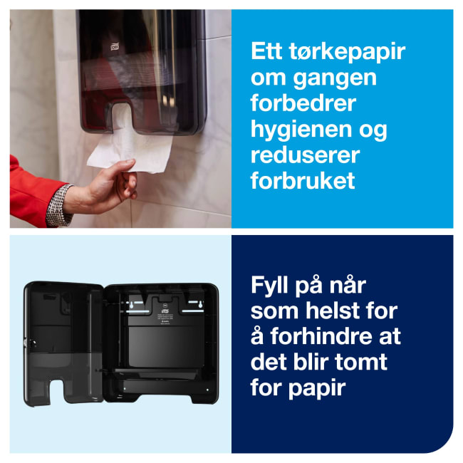 Dispenser Tork H2 Xpress Mini sort plast - slideshow 2