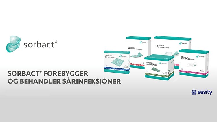Tryggere sårpleie med Sorbact