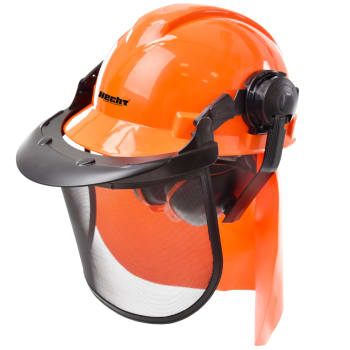 Hecht 900100 Hjelm med hørselvern og visir