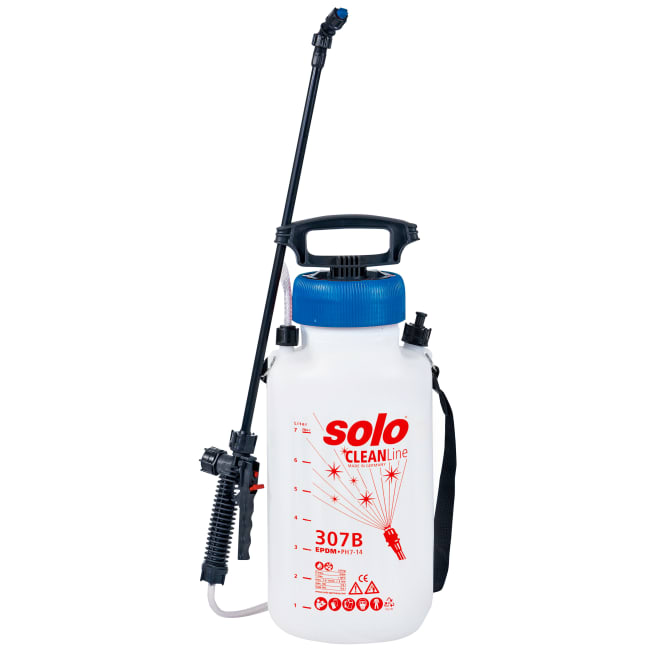 Solo 307B Lavtrykksprøyte 5 liter, pH 7-14