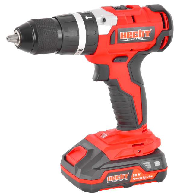 Hecht 1289 Batteri Borskrutrekker - 20 Volt