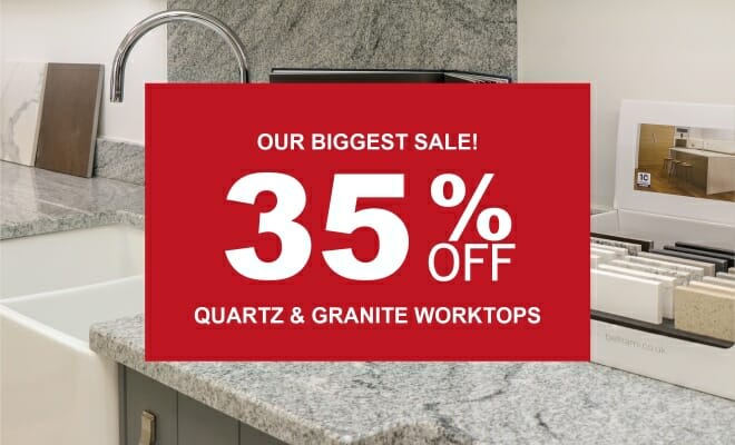 35% OFF WORKTOPS