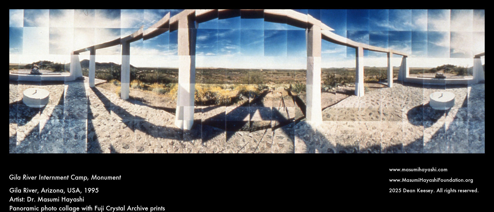 Gila River Internment Camp, Monument