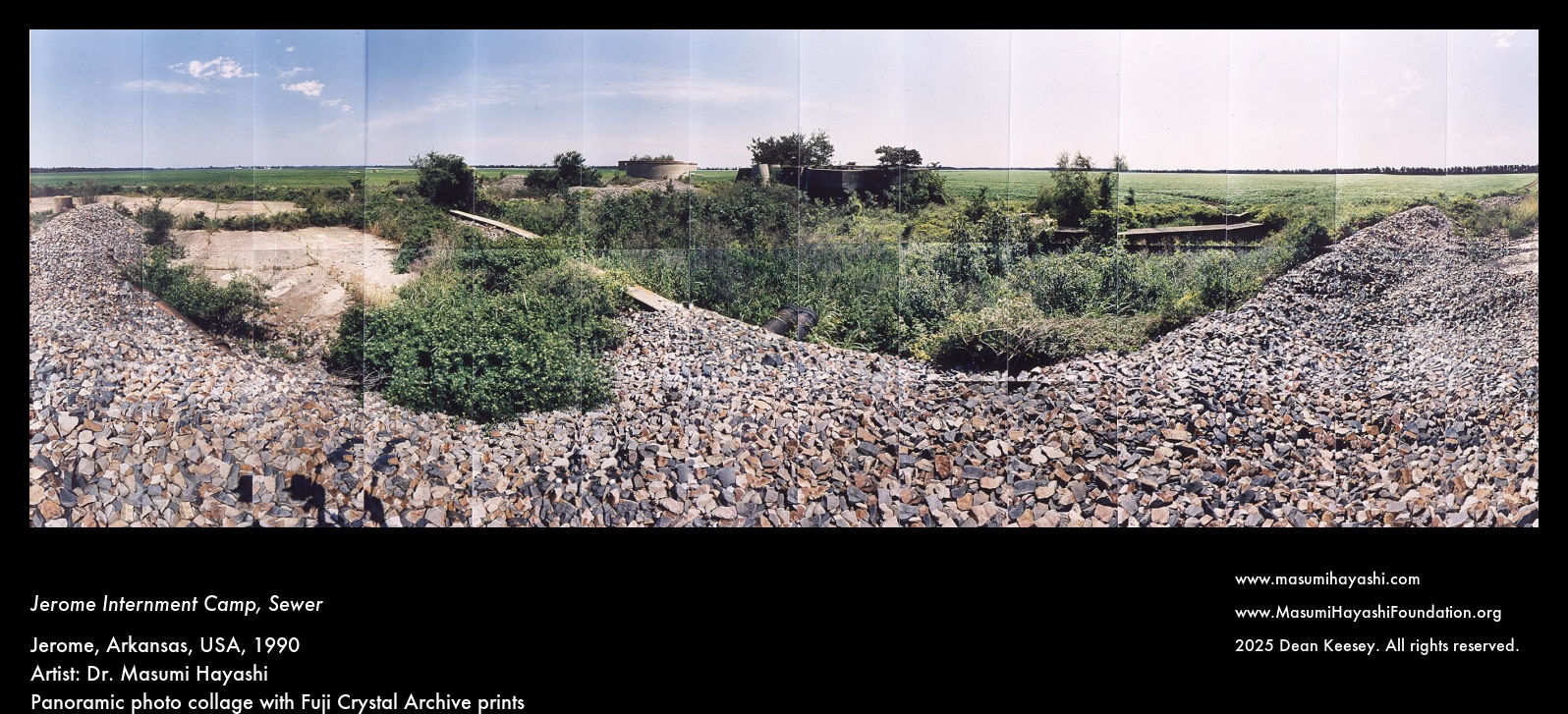 Jerome Internment Camp, Sewer